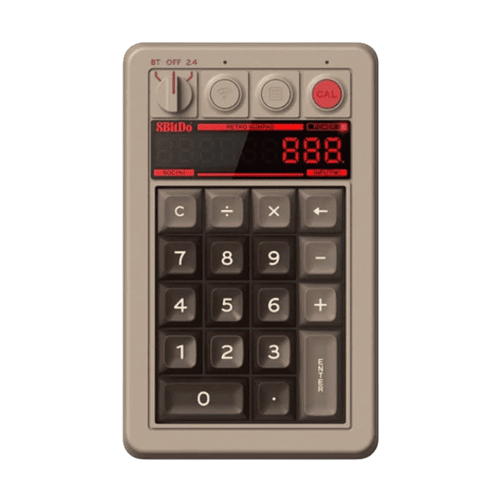 8BitDo Teclado Numerico Retro - C64 Edition (1) 8BitDo Teclado Numérico Retro - C64 Edition - Imagen 1
