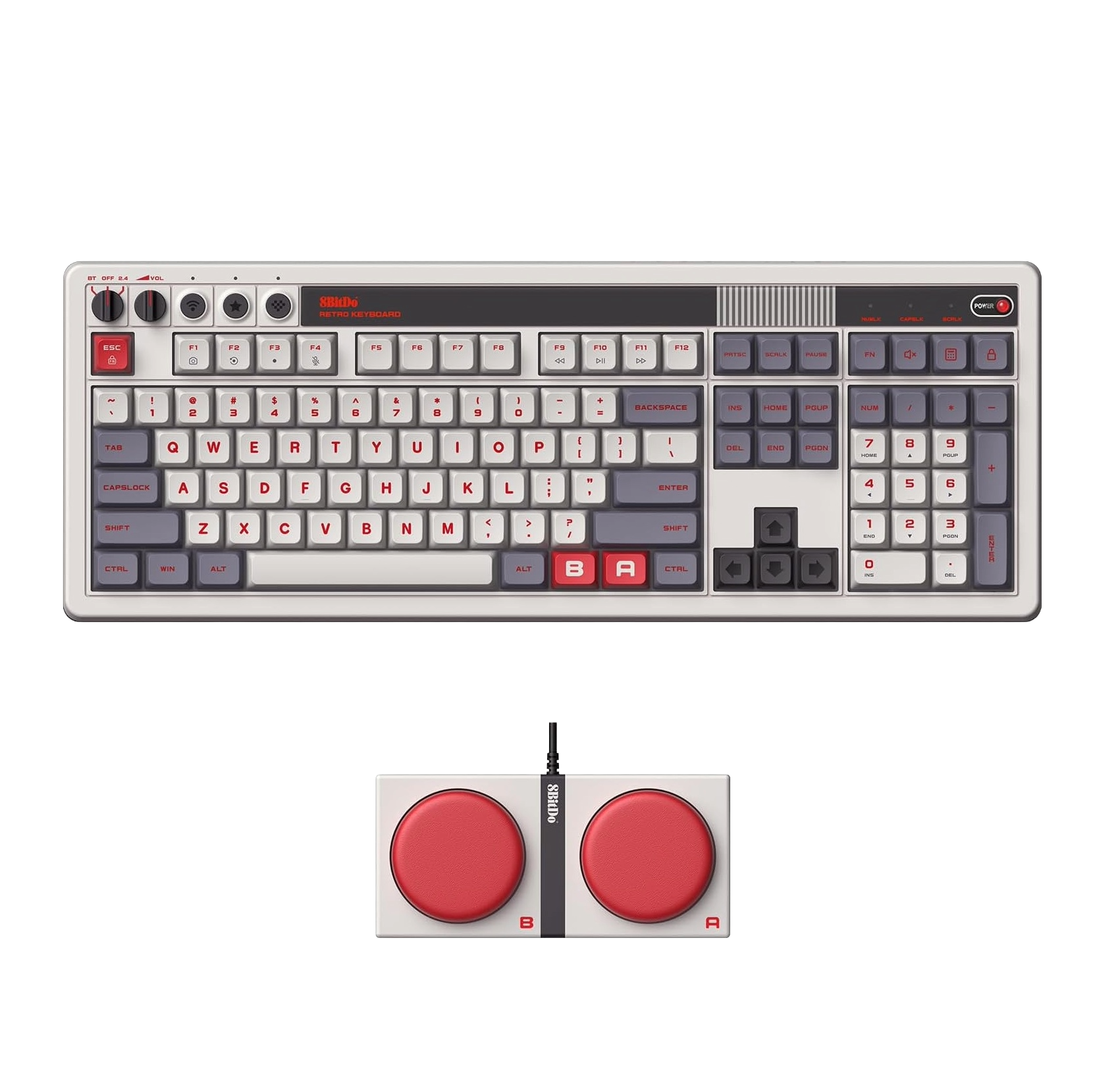 Untitled (6) 8BitDo Teclado Mecánico Estilo N - Imagen 1