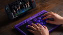 8bitdo Arcade Controller - Edicion Morada Transparente Signature Edition - Imagen 4